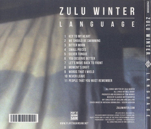 Zulu Winter : Language (CD, Album)