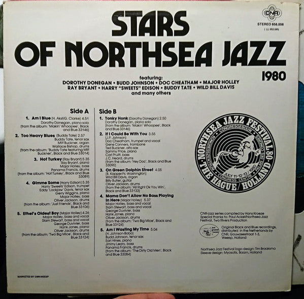 Various : Stars Of Northsea Jazz 1980 (LP, Comp)