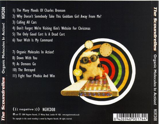 The Scoundrelles : Organic Molecules In Action! (CD, Album)