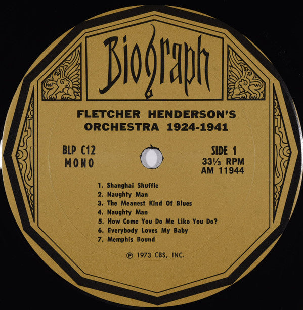 Fletcher Henderson And His Orchestra : Fletcher Henderson's Orchestra (LP, Comp)