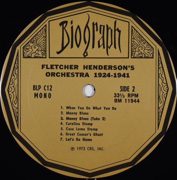 Fletcher Henderson And His Orchestra : Fletcher Henderson's Orchestra (LP, Comp)