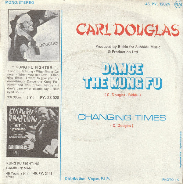 Carl Douglas : Dance The Kung Fu (7", Single)
