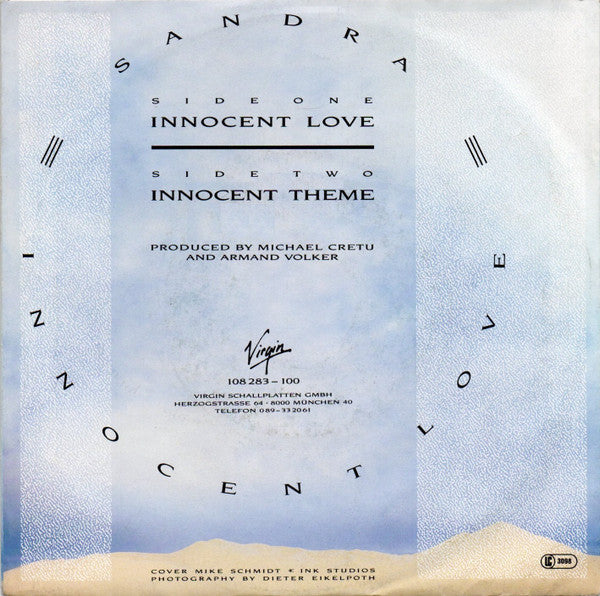 Sandra : Innocent Love (7", Single)