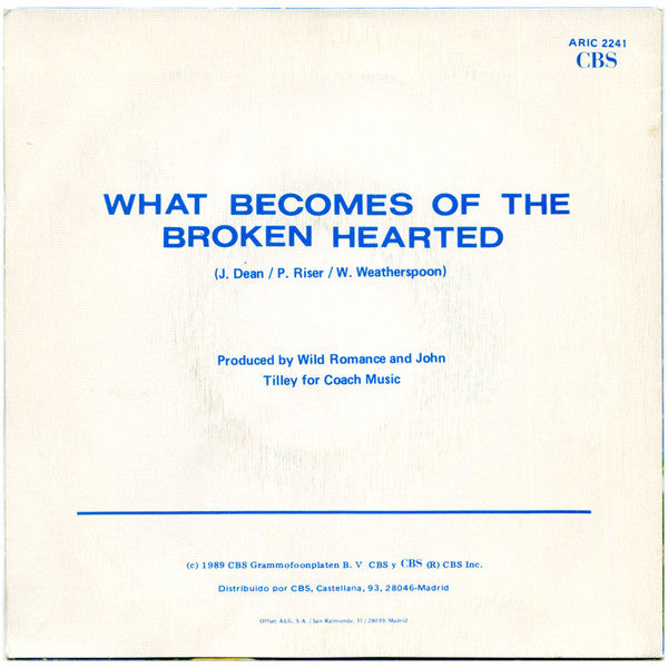 Herman Brood & His Wild Romance : What Becomes Of The Broken Hearted (7", S/Sided, Single, Promo)