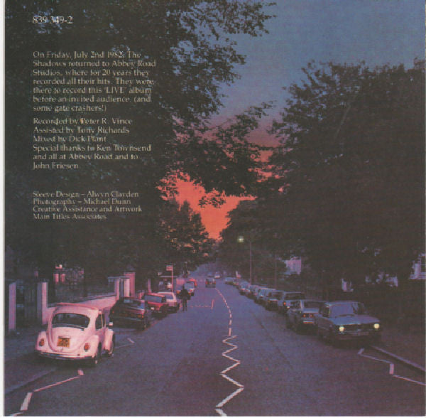 The Shadows : Live At Abbey Road (CD, Album)