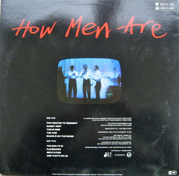 Heaven 17 : How Men Are (LP, Album)