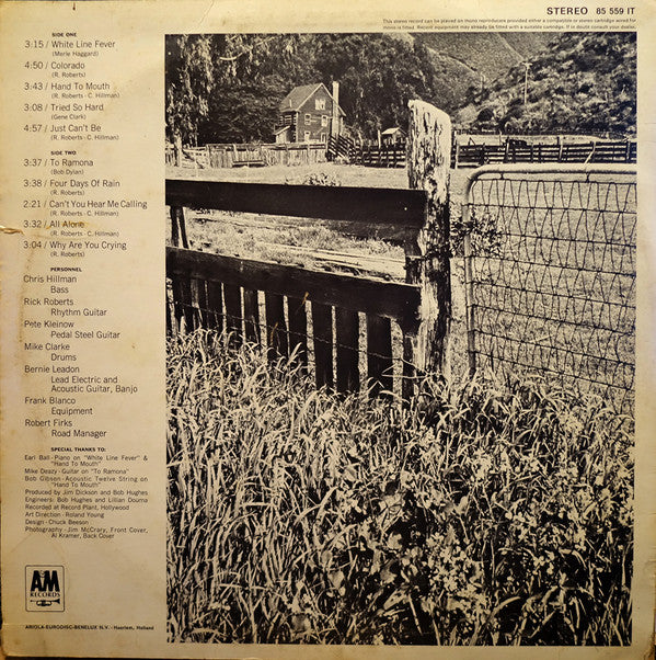 The Flying Burrito Bros.* : The Flying Burrito Bros. (LP, Album)