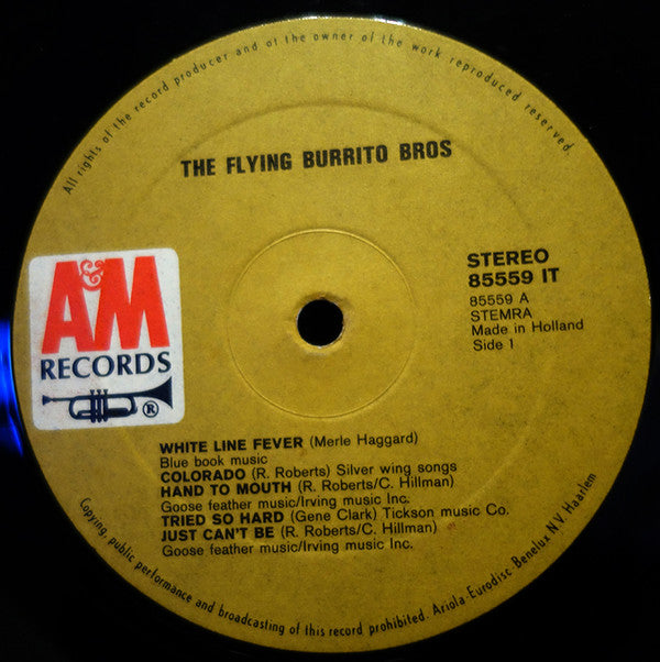 The Flying Burrito Bros : The Flying Burrito Bros. (LP, Album)