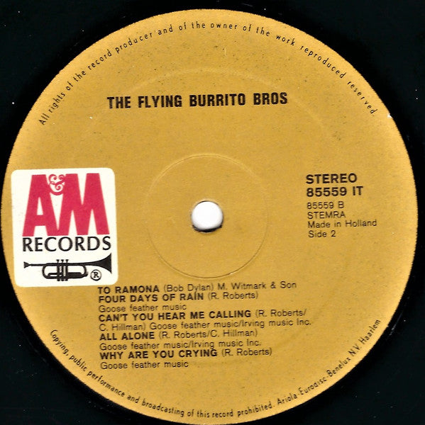 The Flying Burrito Bros : The Flying Burrito Bros. (LP, Album)