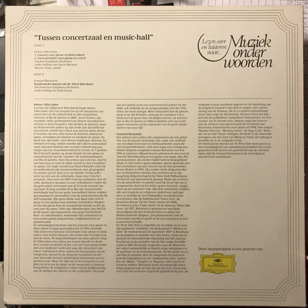 Heitor Villa-Lobos / Leonard Bernstein : Tussen Concertzaal En Music-Hall (LP, Comp)
