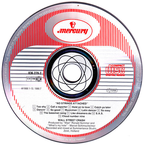 Wall Street Crash : No Strings Attached (CD, Album)