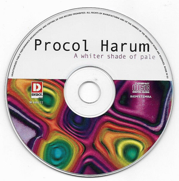 Procol Harum : A Whiter Shade Of Pale (CD, Comp)