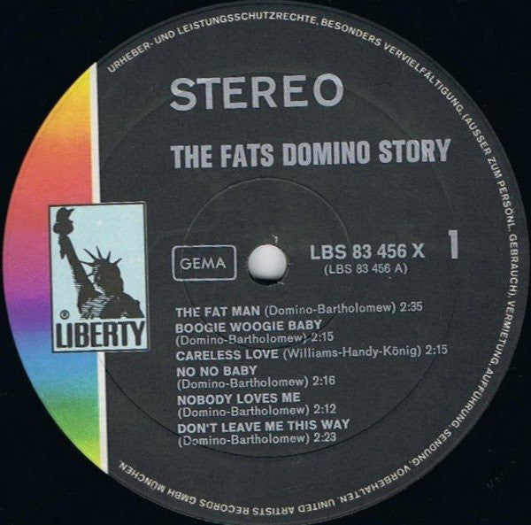 Fats Domino : The Fats Domino Story (2xLP, Comp)