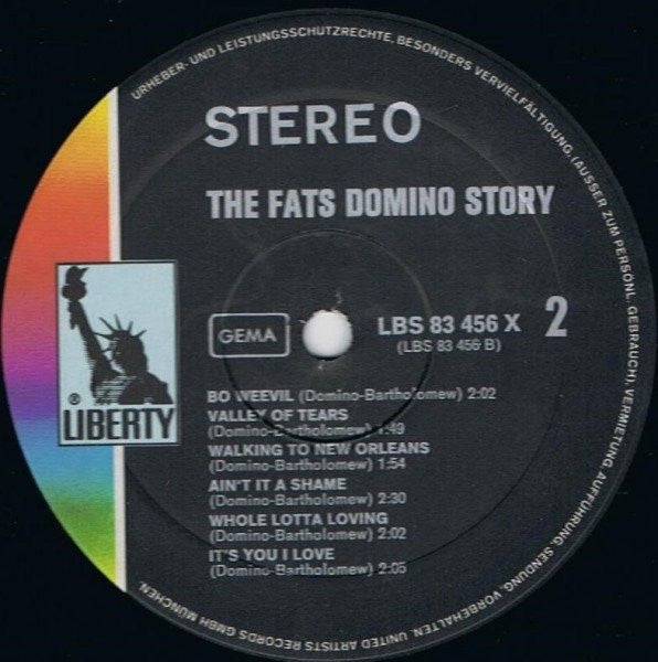 Fats Domino : The Fats Domino Story (2xLP, Comp)