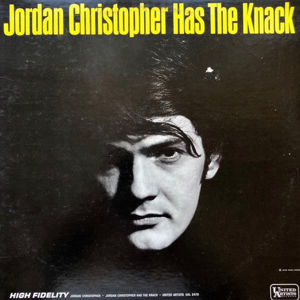 Jordan Christopher : Jordan Christopher Has The Knack (LP, Album, Mono)