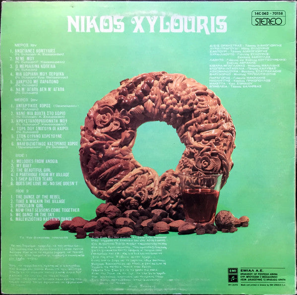 Νίκος Ξυλούρης : Τα Που Θυμούμαι Τραγουδώ (Τραγούδια Της Κρήτης) (LP, Album, RP)