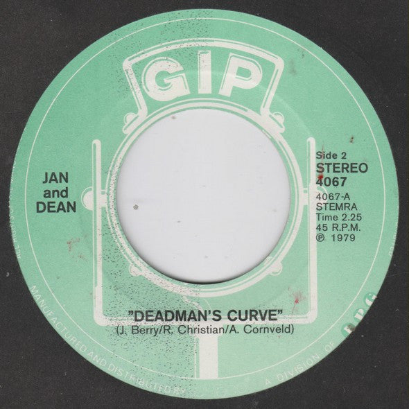 Jan & Dean : Surf City / Dead Man's Curve (7", Single)
