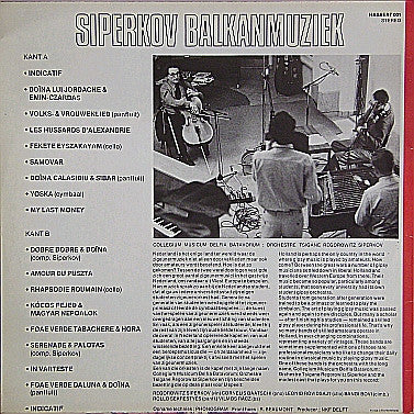 Collegium Musicum Delfia Batavorum: Orchestre Tsigane Regorowitz Siperkov : Siperkov Balkanmuziek (LP, Album)