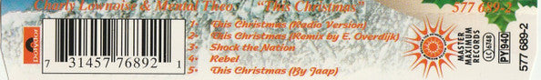 Charly Lownoise & Mental Theo : This Christmas (CD, Maxi)