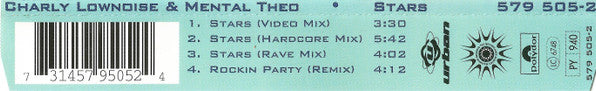 Charly Lownoise & Mental Theo : Stars (CD, Maxi)