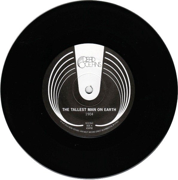 The Tallest Man On Earth : 1904 (7", Single, Ltd)