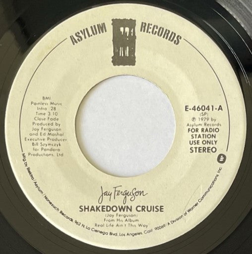 Jay Ferguson : Shakedown Cruise (7", Promo)