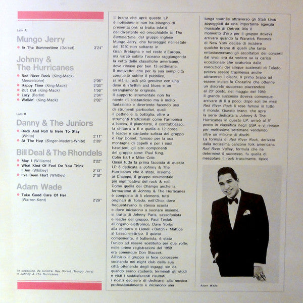 Various : Mungo Jerry / Johnny & The Hurricanes / Danny & The Juniors / Adam Wade / Bill Deal & The Rondells (LP, Comp)