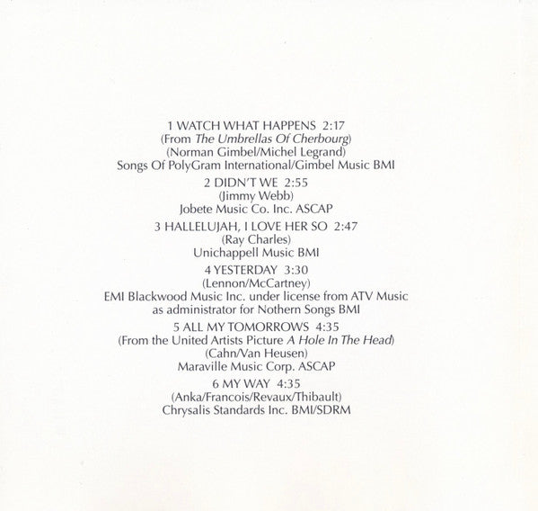 Frank Sinatra : My Way (CD, Album, RE)