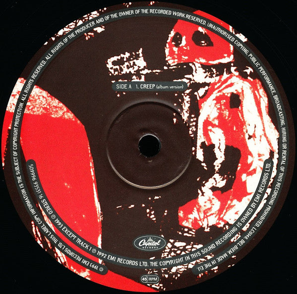 Radiohead : Creep (12", EP, Ltd, 180)