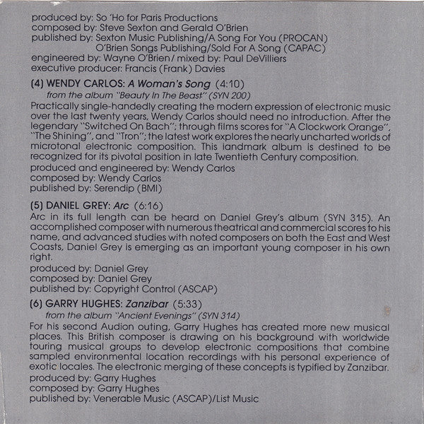 Various : The Best Of Both Worlds (The Second Audion Sampler) (CD, Comp)