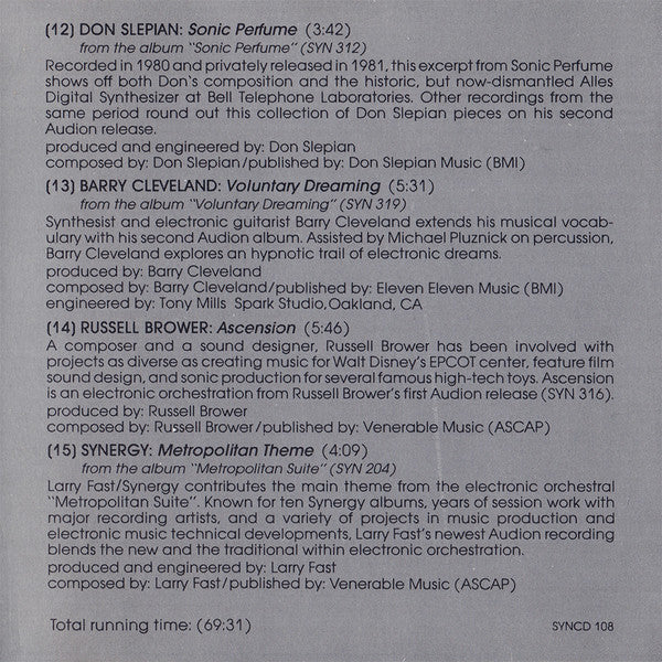 Various : The Best Of Both Worlds (The Second Audion Sampler) (CD, Comp)