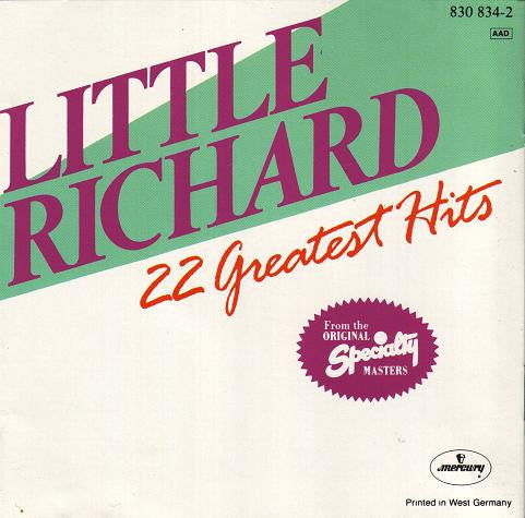Little Richard : 22 Greatest Hits (CD, Comp)