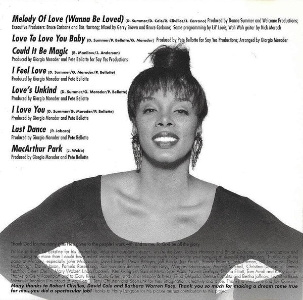 Donna Summer : Endless Summer (CD, Comp)