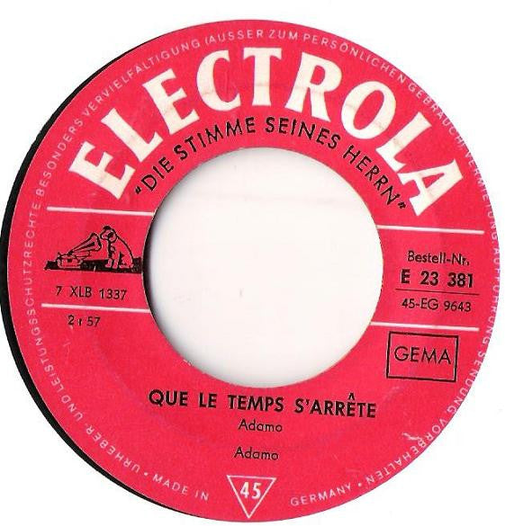 Adamo : Tenez Vous Bien (7", Single)