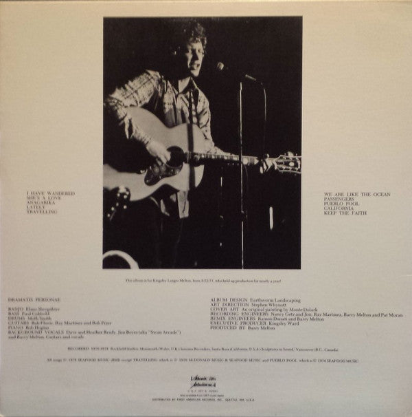 Barry Melton : We Are Like The Ocean (LP, Album)