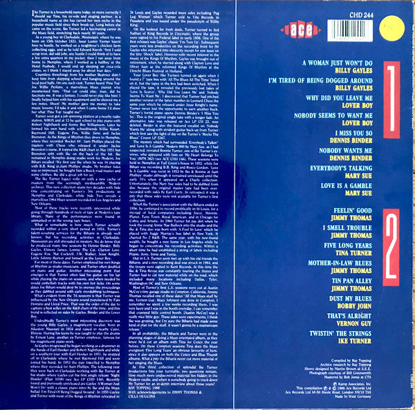 Ike Turner's Kings of Rhythm : Talent Scout Blues (LP, Comp, Mono)