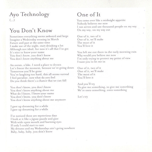 Milow : Milow (CD, Album, Comp, Sup)