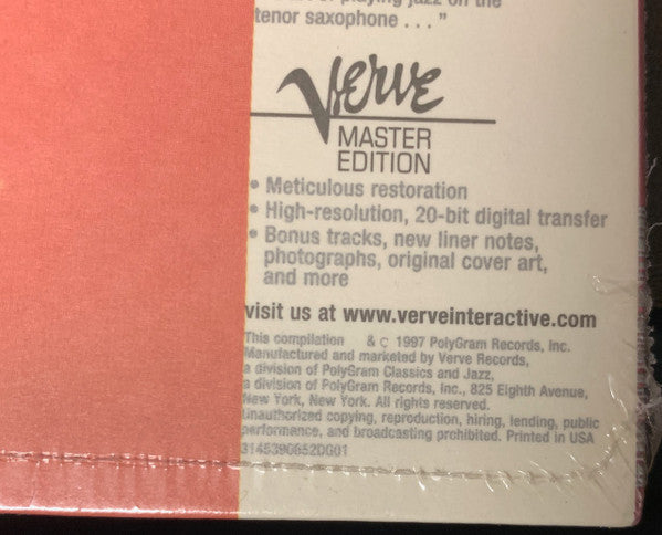 Coleman Hawkins : The Genius Of Coleman Hawkins (CD, Album, RE, RM, Dig)