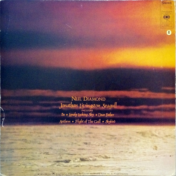 Neil Diamond : Jonathan Livingston Seagull (Original Motion Picture Sound Track) (LP, Album)