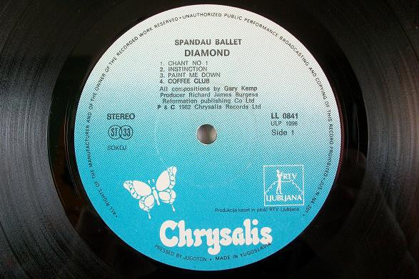 Spandau Ballet : Diamond (LP, Album)