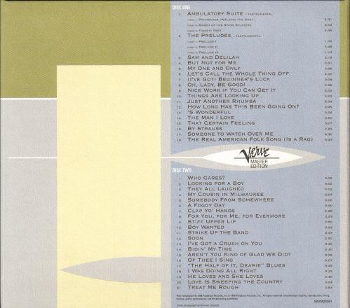 Ella Fitzgerald : Ella Fitzgerald Sings The George And Ira Gershwin Song Books (4xCD, Album, Dlx, RE, Dig)