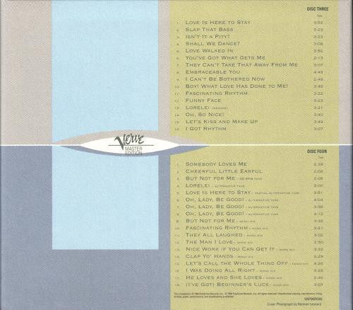 Ella Fitzgerald : Ella Fitzgerald Sings The George And Ira Gershwin Song Books (4xCD, Album, Dlx, RE, Dig)