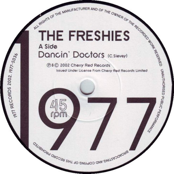 The Freshies : Dancin' Doctors (7", Single, RE)