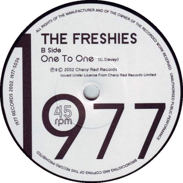 The Freshies : Dancin' Doctors (7", Single, RE)