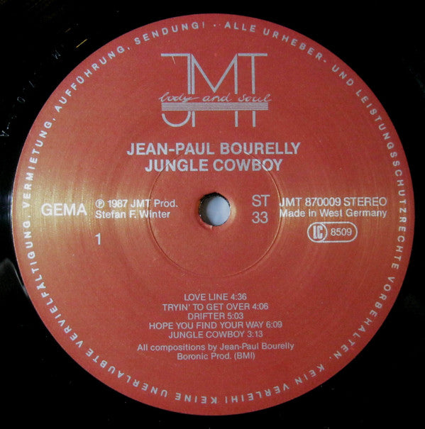 Jean-Paul Bourelly : Jungle Cowboy (LP, Album)