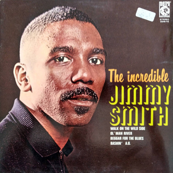 Jimmy Smith : The Incredible Jimmy Smith (LP, Album, RE)