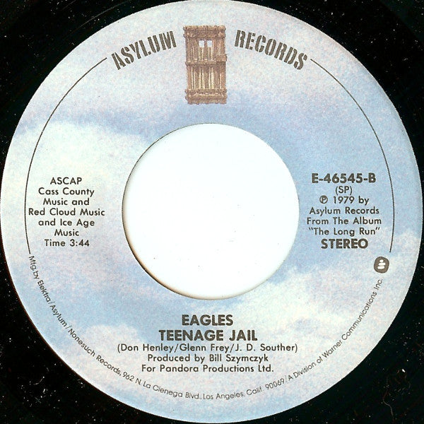 Eagles : Heartache Tonight (7", Single, SP )