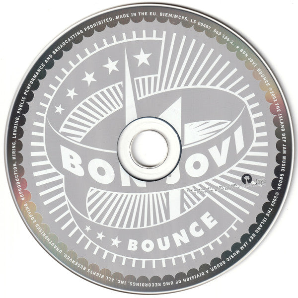 Bon Jovi : Bounce (CD, Album, UML)
