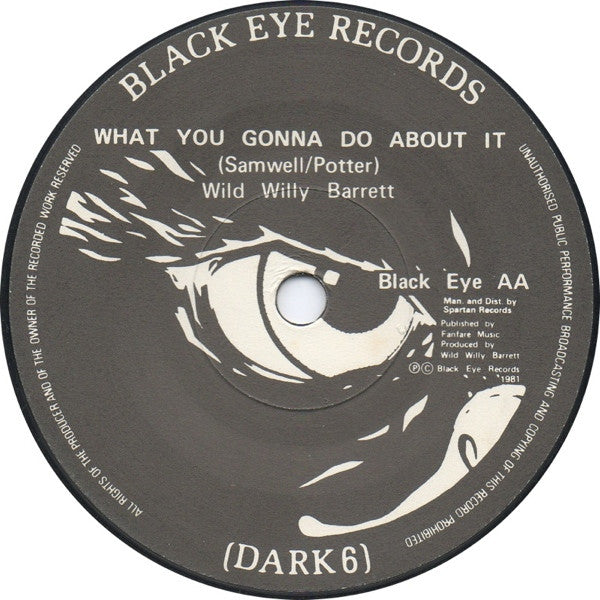 Wild Willy Barrett : I'm In Love Again / What You Gonna Do About It (7")