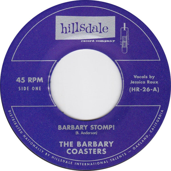 The Barbary Coasters : The Barbary Stomp / Sticks & Stones (7", Single)
